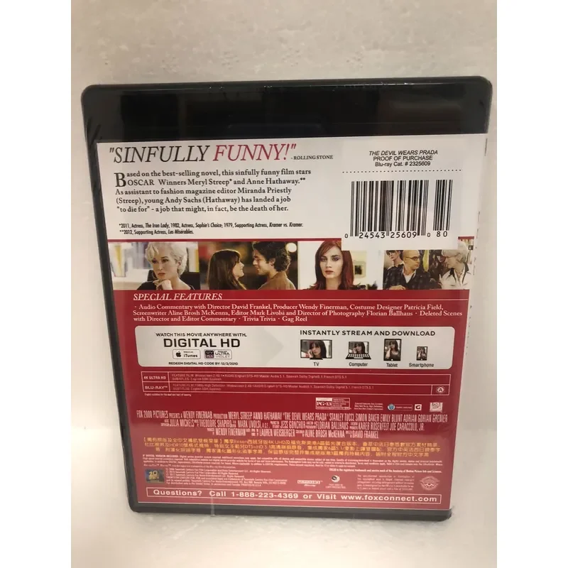 Brand New Unopened 4K Fashion Devil Blu-ray Disc Boxed Edition