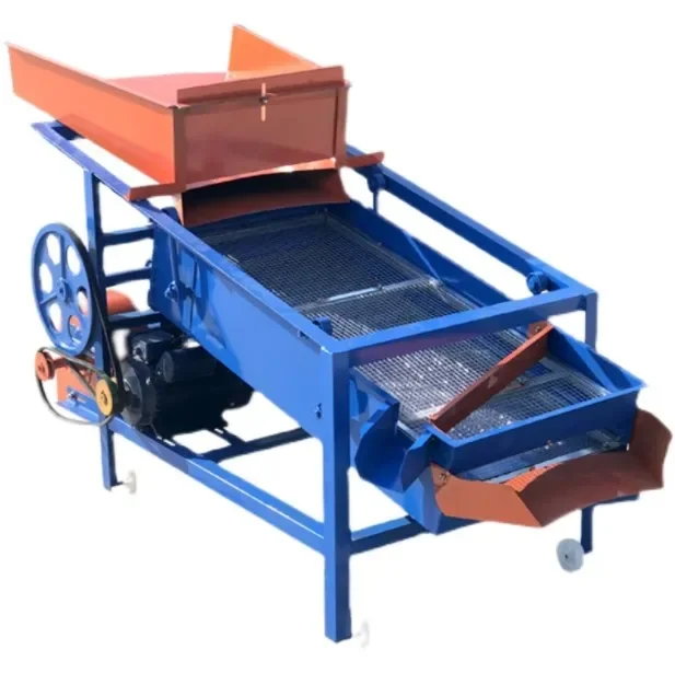 automatic grain sorting seed cleaner vibration screening machine/grains sieving machine