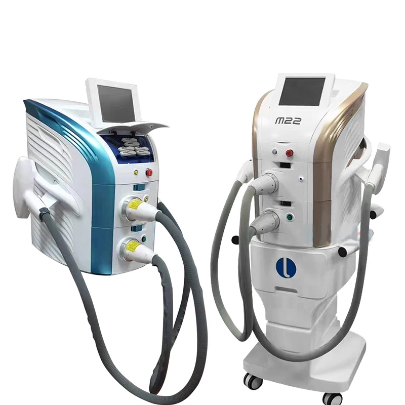 IPL Hair  OPT Skin Removal Machine M22 Photon Analyzer Regeneration Tattoo Removal Machine Three In One Beauty Model