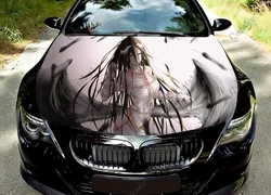 Albedo Genshin Impact Car sticker accessories hood engine sticker pvc pattern packaging modified car stickers