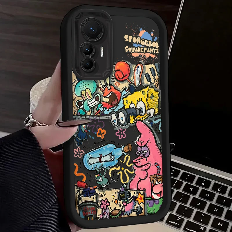SpongeBob Dolls Shockproof Full Case for Xiaomi Poco F7 F6 F5 F4 F3 M5s C65 C75 C71 X7 X6 X5 X4 GT X3 NFC M7 M6 Pro 4G 5G Cover view 4