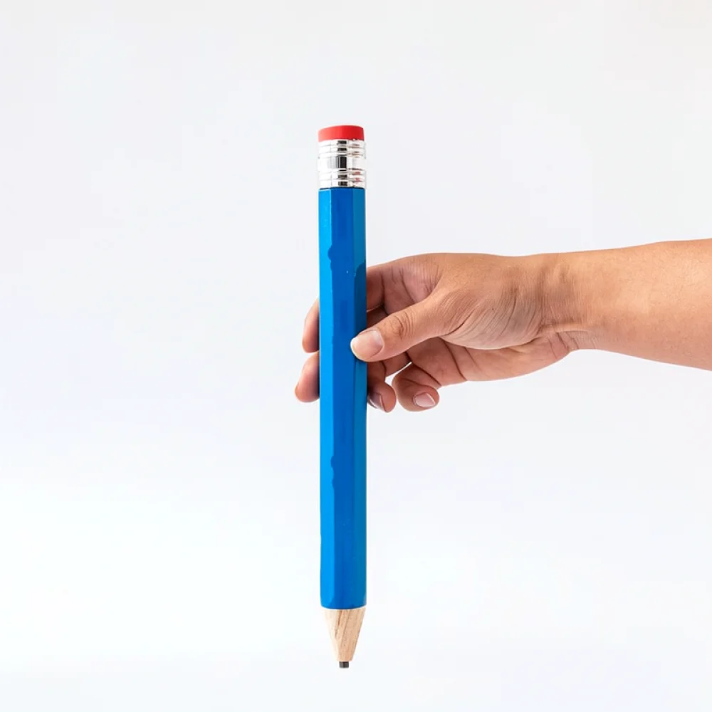 34cm Giant Wooden Pencil Creative Stationery Prop Gift For Ruowan Novelty Large Writing Tool Desk Decoration Supplies