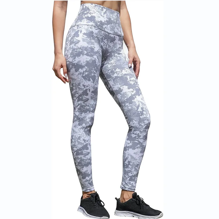 

Faion Women's Printed Hip Slimming Yoga Fitn Cropped Pants Spring 2025 Other Material 00% Ladies Base Layer Trousers