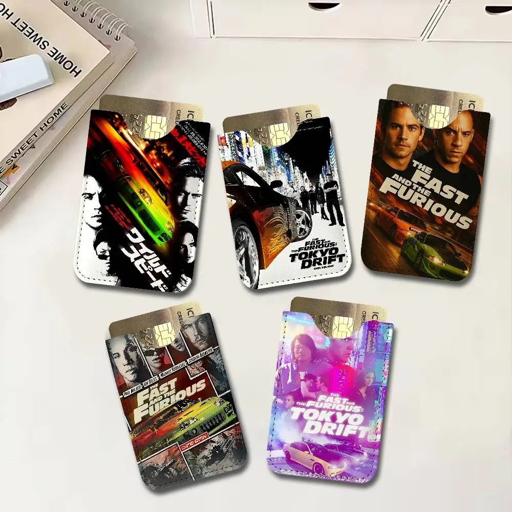 Fast and Furious Classic Vintage Card Protect Credit Bank Card Holder Case Slim Wallet Protector for Men Travel Shopping