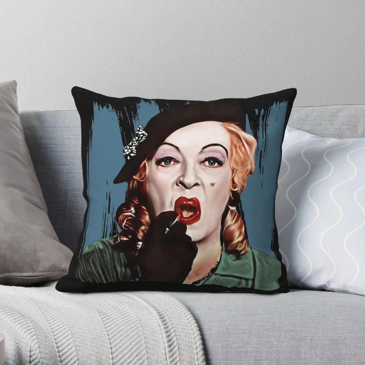 What Ever Happened To Baby Jane Hudson Pillowcase Polyester Linen Velvet Pattern Zip Decor Home Cushion Case