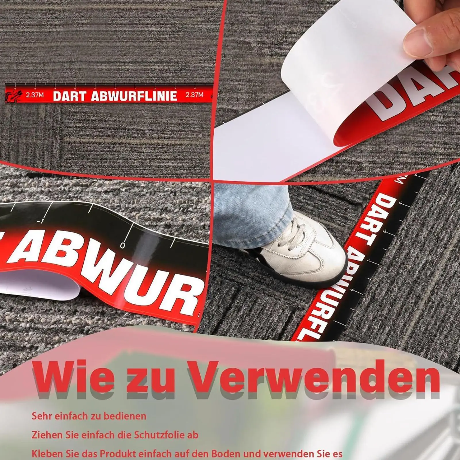 

Дартс Throw Line, 2 предмета, дартс, линия пальца, маркер, напольная наклейка, переоборудованная лента, игровые аксессуары для бара, гаража, офиса