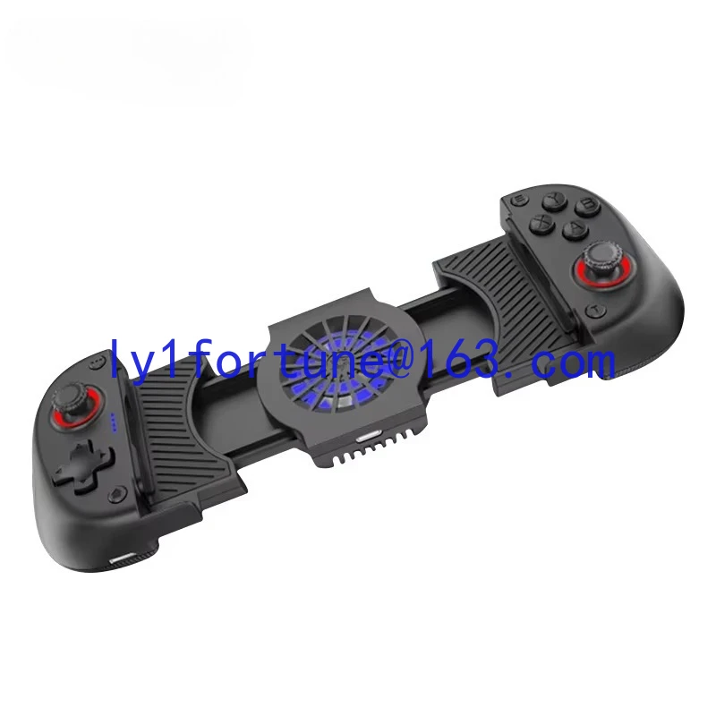 X3 Bluetooth wireless gamepad with cooling fan, dual Hall effect vibration, and burst fire function,suitable for Android, iOS,PC