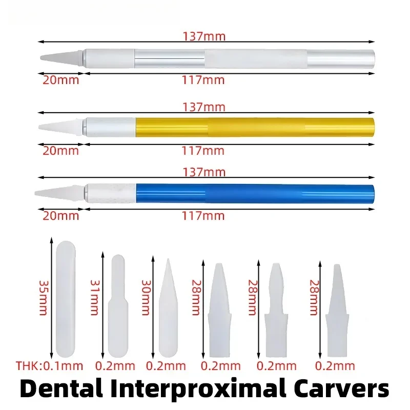 1 Set Dental Scalpel Blades and Handle Sculpture Plaster Knife Trimmer for Dermaplaning DIY Cutting Repair Dentist Tools