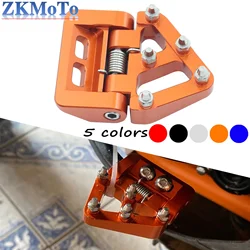 Motorcycle Folding Rear Brake Pedal Step Tip Plate For KTM SX SXF XC XCF XCW EXC EXCF 125 250 350 450 For Husqvarna TC FC TE FE