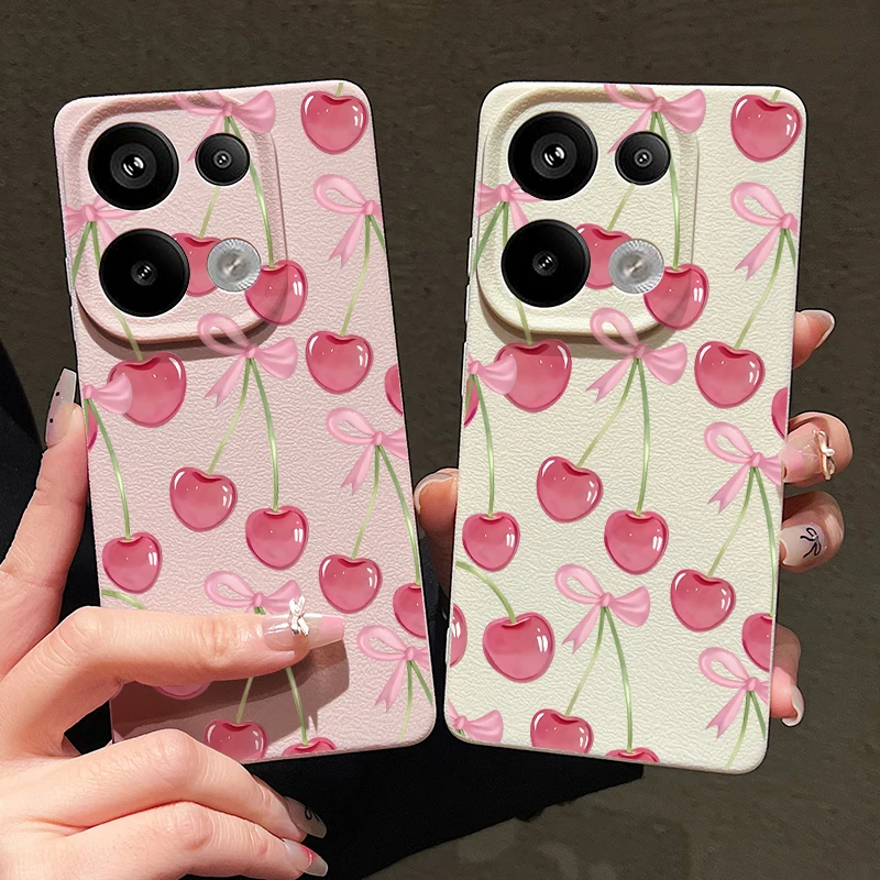 Cherry Bowknot Prin…