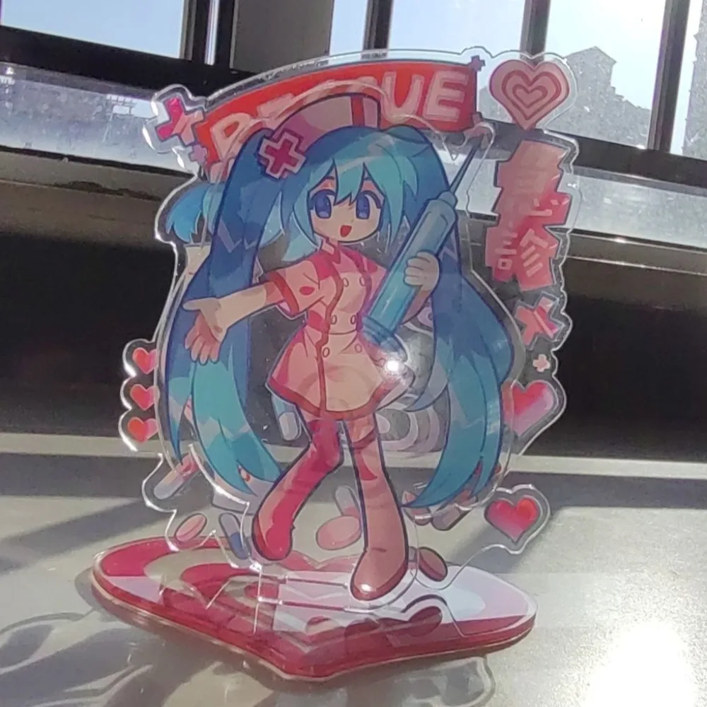 New Hatsune Miku Acrylic Stand Figure Hatsune Miku Concerts Anime Peripheral Unique Personality Good-looking Desktop Ornament