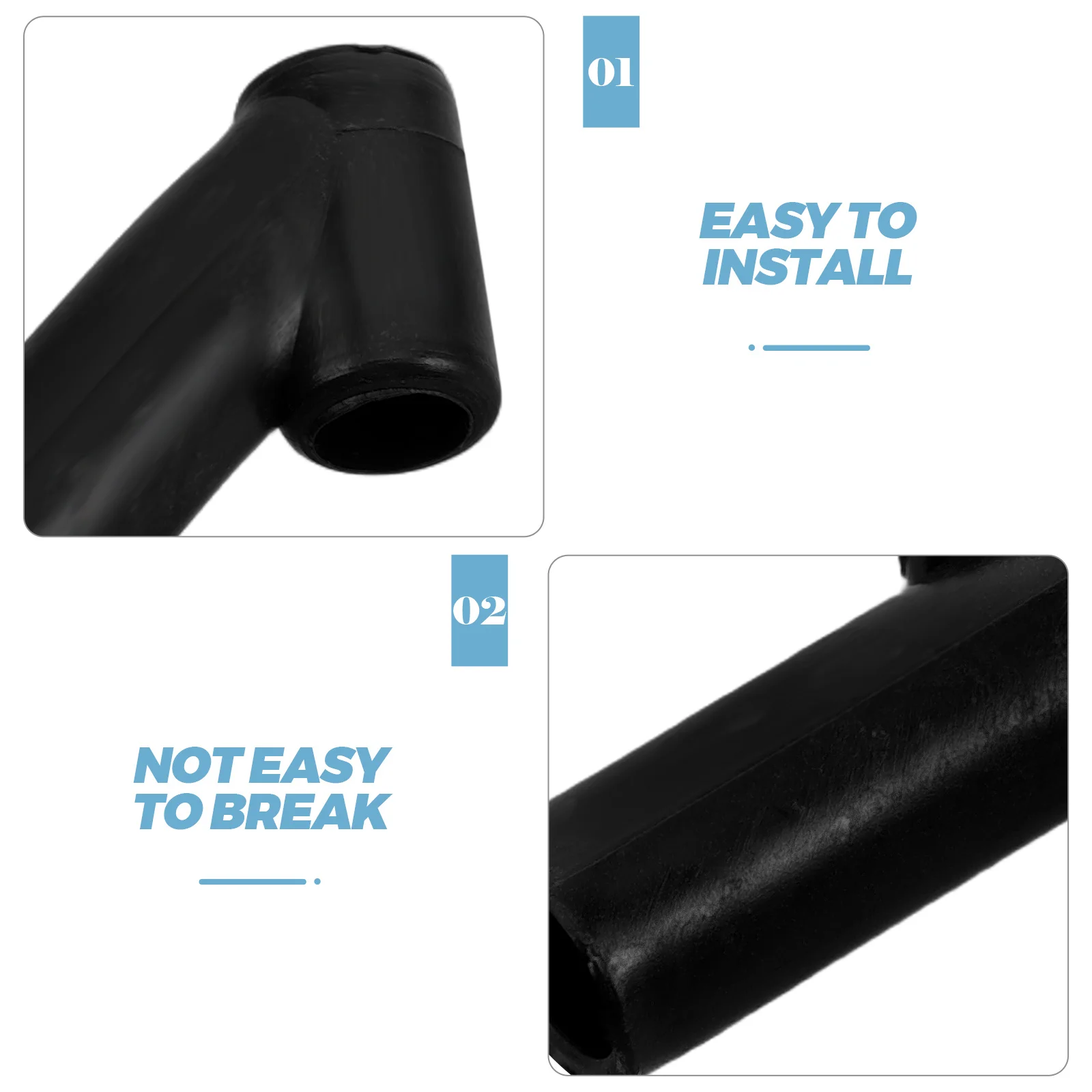 12 stücke Kite Verbindung T Kunststoff Rahmen Teile Kinder Groß Kit Schwarz Stange DIY Unterstützung Rack Fix Zubehör Verbessern Stabilität einfach