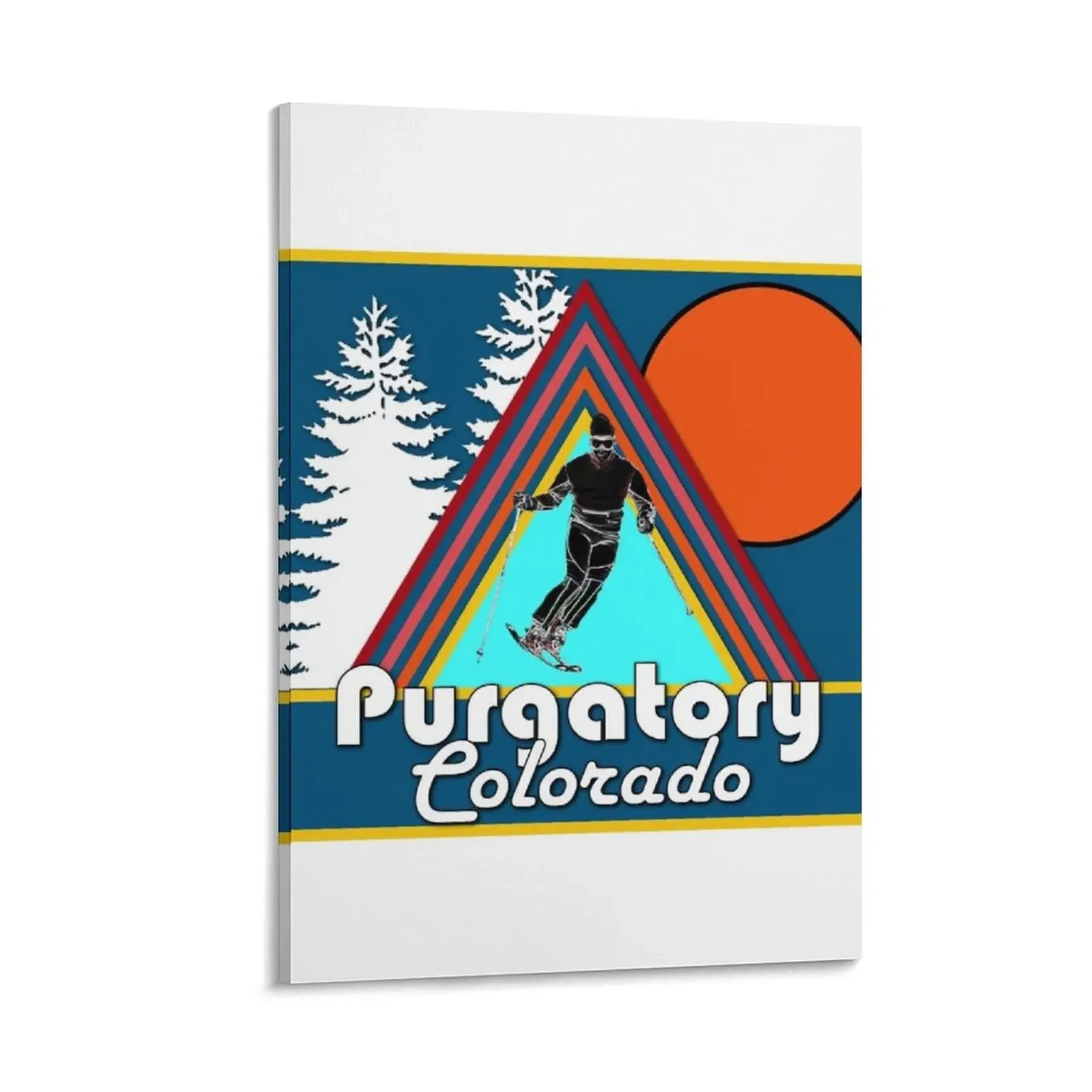 

Purgatory Colorado, Vacation, Travel, Skiing, Mountains Canvas Painting anime Decor for room anime room decor