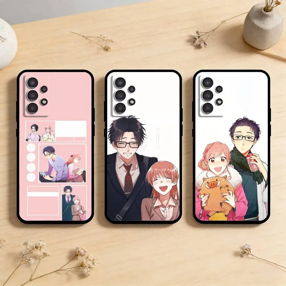 Увлекательный чехол для телефона с изображением N-Narumi и H-Hirotaka для Samsung Galaxy A73, A72, A71, A70, A53, A52, A51 и других моделей, мягкий черный чехол