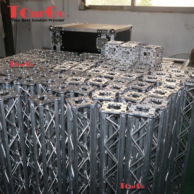 TourGo Aluminum Mini Frame, Bolt Connected Structure for Outdoor Exhibition Lighting & Display Setup