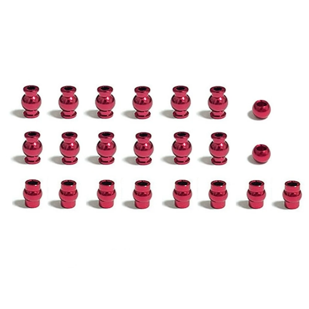 

Complete 22Pcs Aluminum Alloy Pivot Ball Head Set for Arrma 1/10 4X4 Granite Big Rock Senton Typhon Upgrade Parts