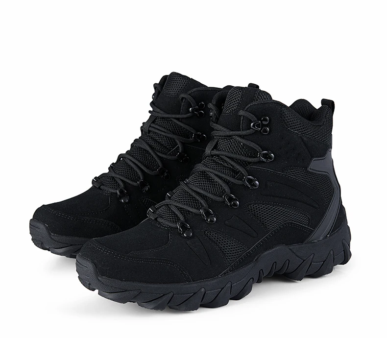 Taktische Stiefel für Herren, Armee-Schuhe, wasserdicht, Militär, Outdoor, Damen, Unisex, hochwertiges Training, ultraleicht, Camping, Sicherheit – Detail 28