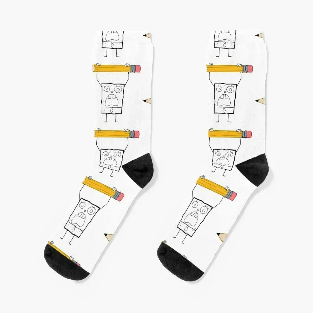 Doodlebob Socken Basketball Blumen Herrensocken Luxus Damen