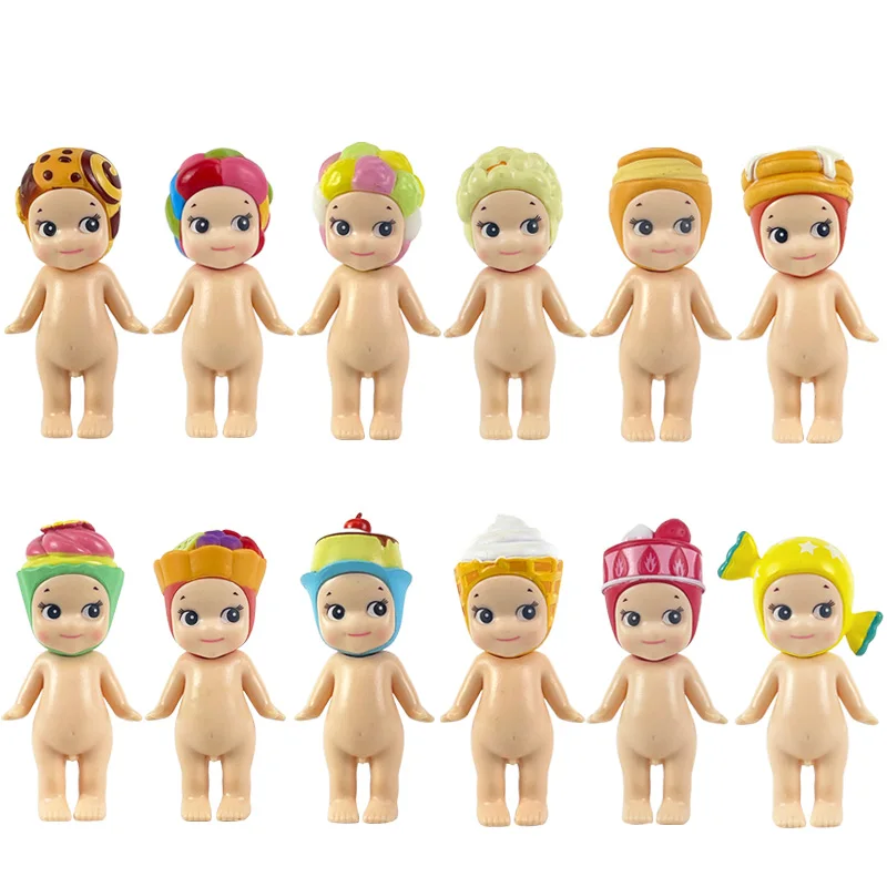Caja ciega de Sonny Angels para niños, figuras de Anime, caramelo, Ángel de pie, muñeca Postur, Hippers, juguete para regalo, cosecha, coche de moda, 12 Uds.