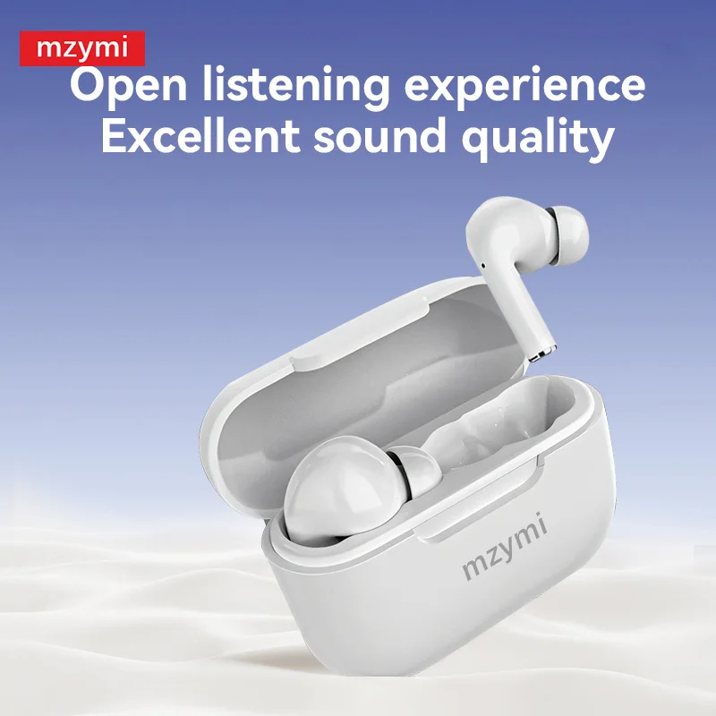 Mzymi-Écouteurs sans fil bluetooth 5.3 pour Xiaomi, oreillettes de sport, casque d'écoute à réduction de bruit, hi-fi stéréo, E17 ENC