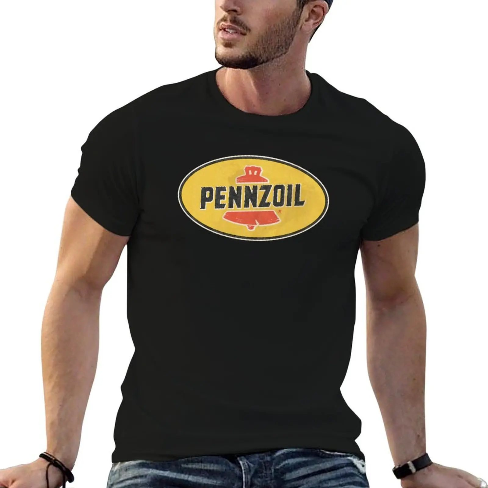 

Vintage Pennzoil Classic T-Shirt essential t shirt man t shirt graphic cotton t shirt man T-Shirt