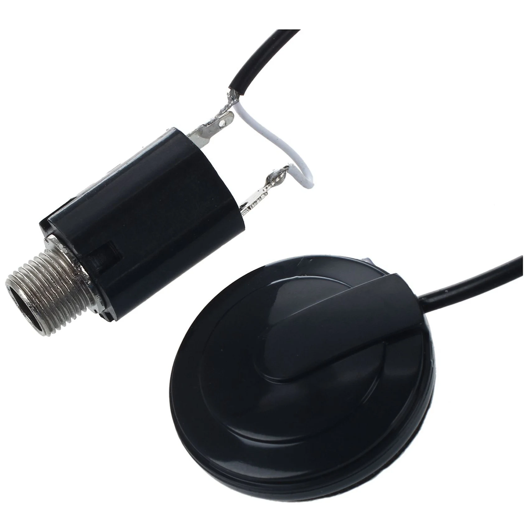 A74K-Pickup Piezo Transducer Jack For Guitar Violin Mandolin & 21-INCHES Wire Length 1/4 Inch Output Jack 2 In 1 Piezo Pickup
