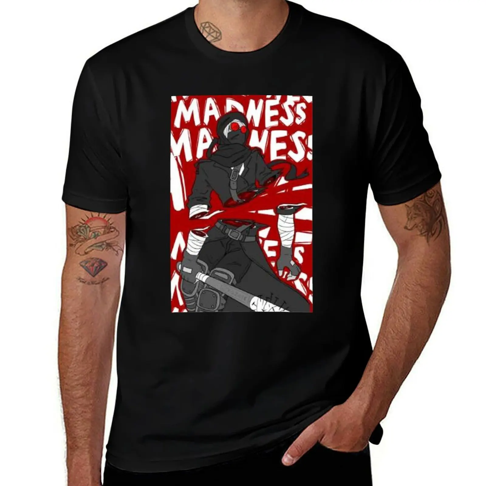 

Madness Combat T-Shirt men t shirt cotton 100% cotton t shirts high quality T-Shirt