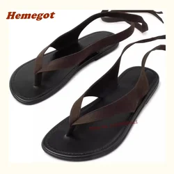 Clip Toe Slingback Sandals Flat with Lace Up Cross Strappy Women's Sandals Low Heels Patchwork Newest 2024 Summer Casual Shoes