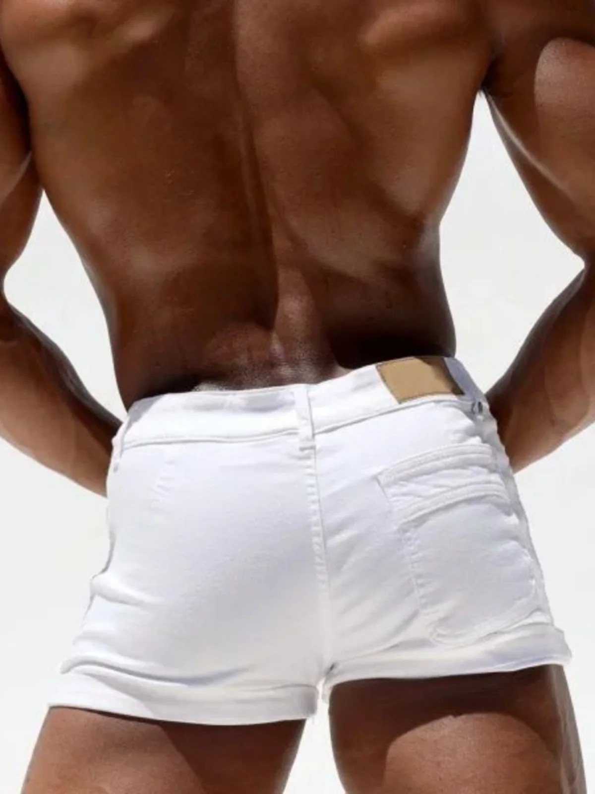 

Summer Men's Casual Outdoor Pure Color orts Breathable Elastic Waist Straight Leg Length Youth ular Daily Wear orts