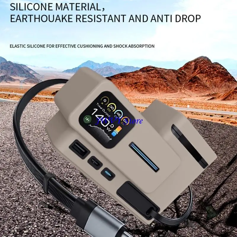 

573A Durability Silicone Case for No.15 Chargers Complete Protections from Impacts Abrasions for Long Terms Reliability