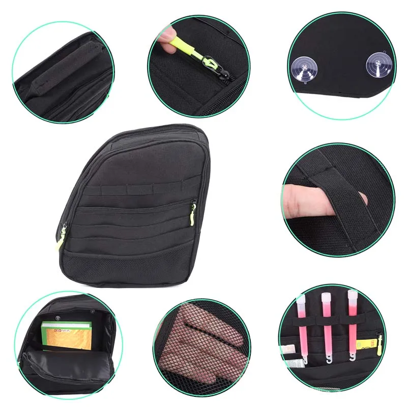 

Oxford Cloth Car Trunk Right Side Window Storage Bag Organizer Stowing Tidying For BMW X7 2019-2025 Car Accessories