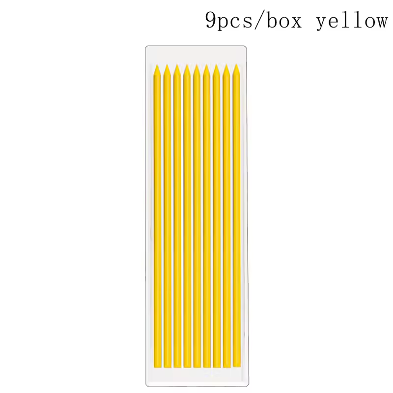 6Colors 2.8mm Metal Solid Carpenter Mechanical Pencil with Sharpener 2B Lead Core Deep Hole Construction Marking Scriber Tool - Image 12