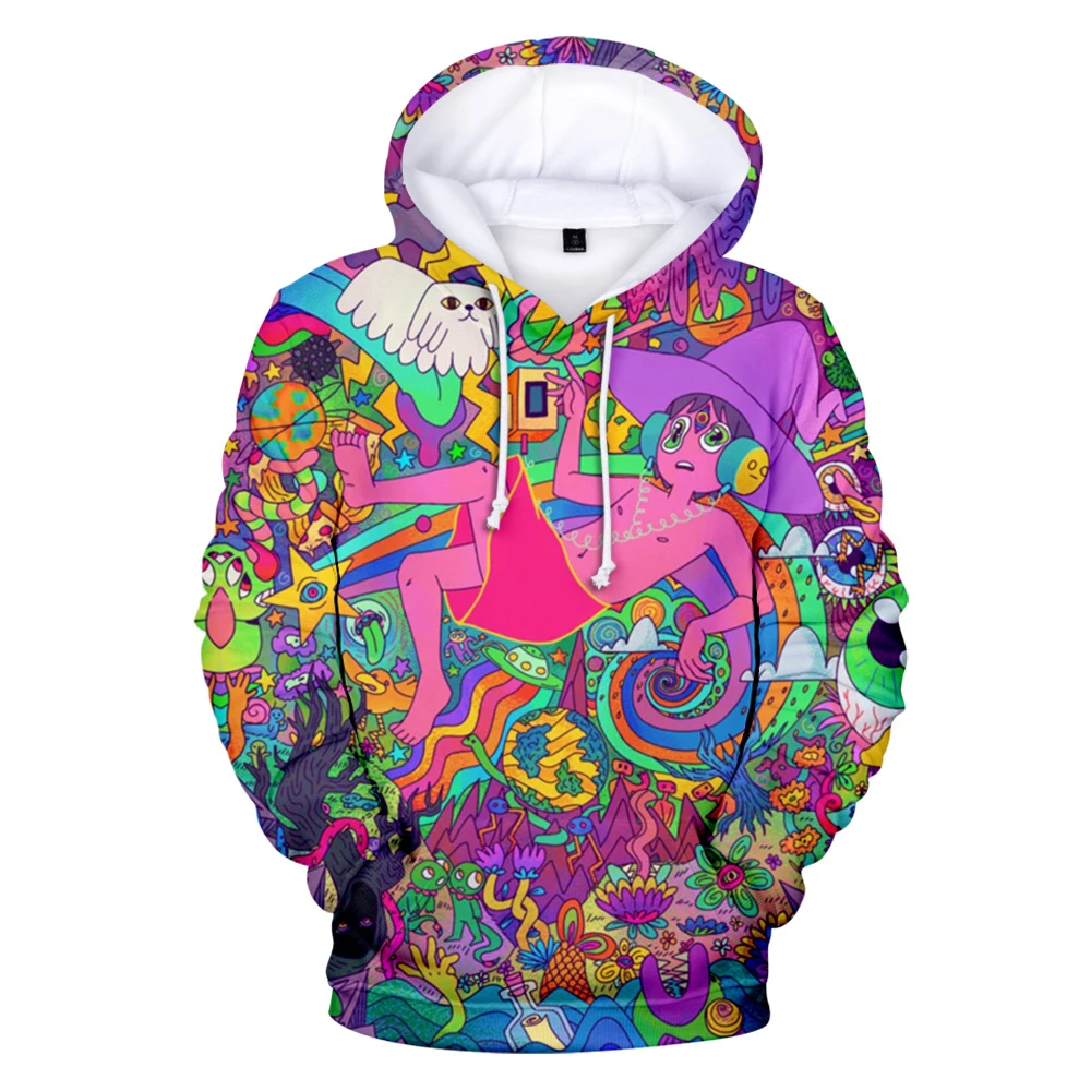 The Midnight Gospel Hoodie 3D Sweatshirt Long Sleeve Women Men's Tracksuit American Cartoon Harajuku Fashion Clothes