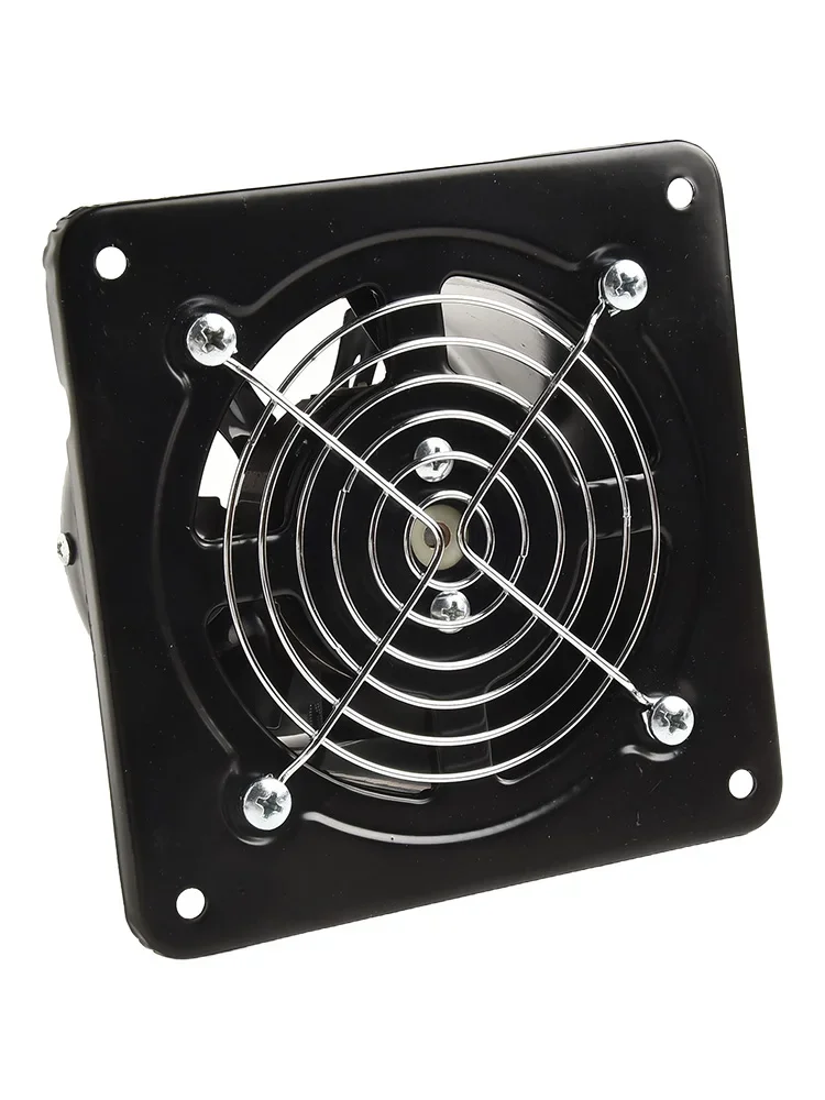 

Мощная вентиляция, 4-дюймовый кухонный вытяжной вентилятор для окон и стен, эффективная вентиляция для кухни и ванных комнат