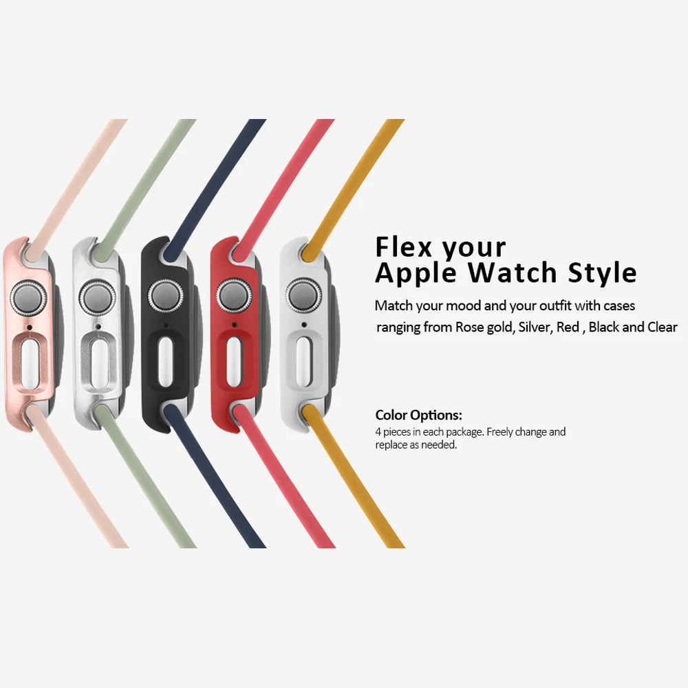 Capa fosca para apple watch, 49mm 45mm 41mm 38mm 42mm 40 44mm, moldura protetora para iwatch ultra se 8 7 6 5 4 3 2