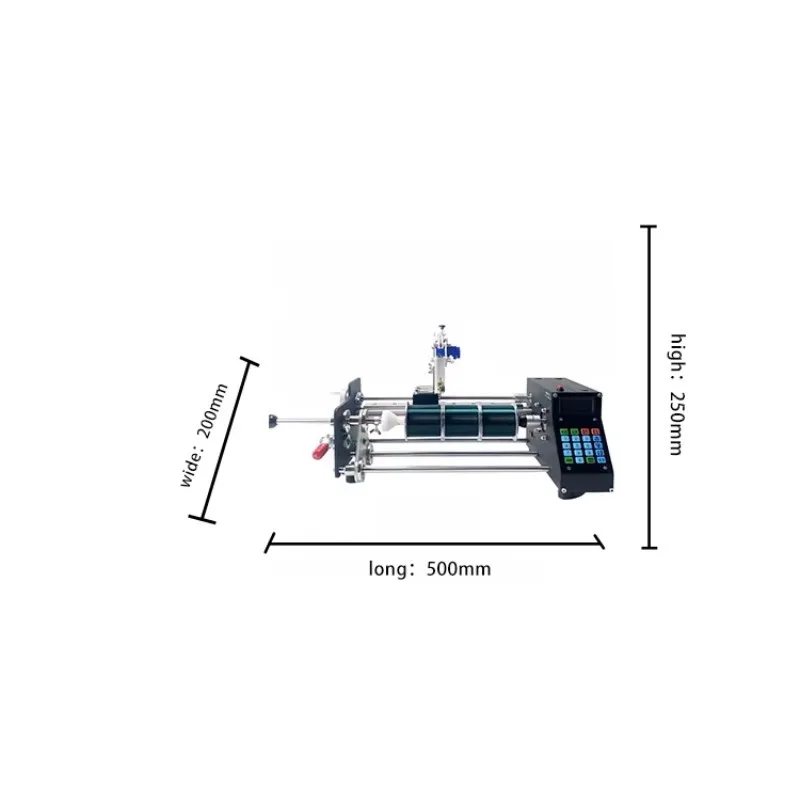 Fully Automatic CNC Winding Machine, for Winding up to 10 Meters of Enameled Fishing Line, Cotton Thread,