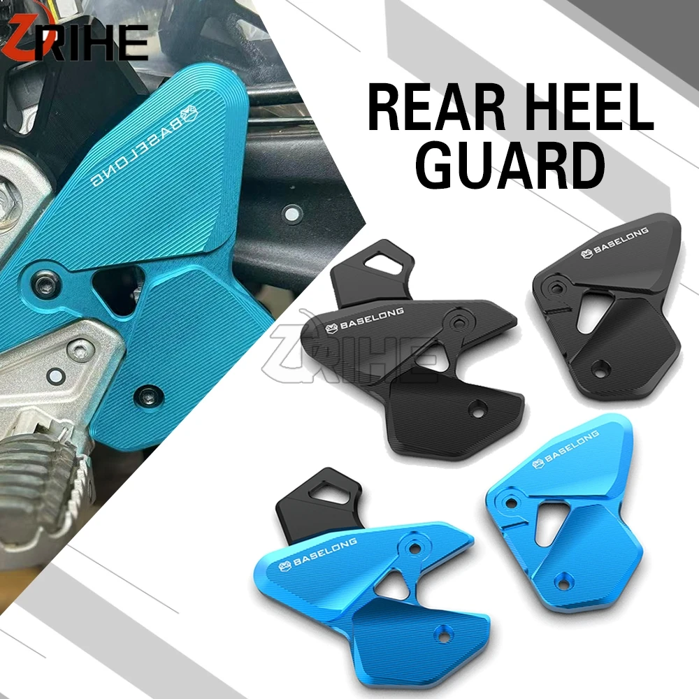 

FOR CFMOTO CF MOTO 450MT 450-MT Ibex 800NK 450 MT 800-NK 800 2024-2025-2026 Motorcycle Foot Peg Rest Protector Rear Heel Guard