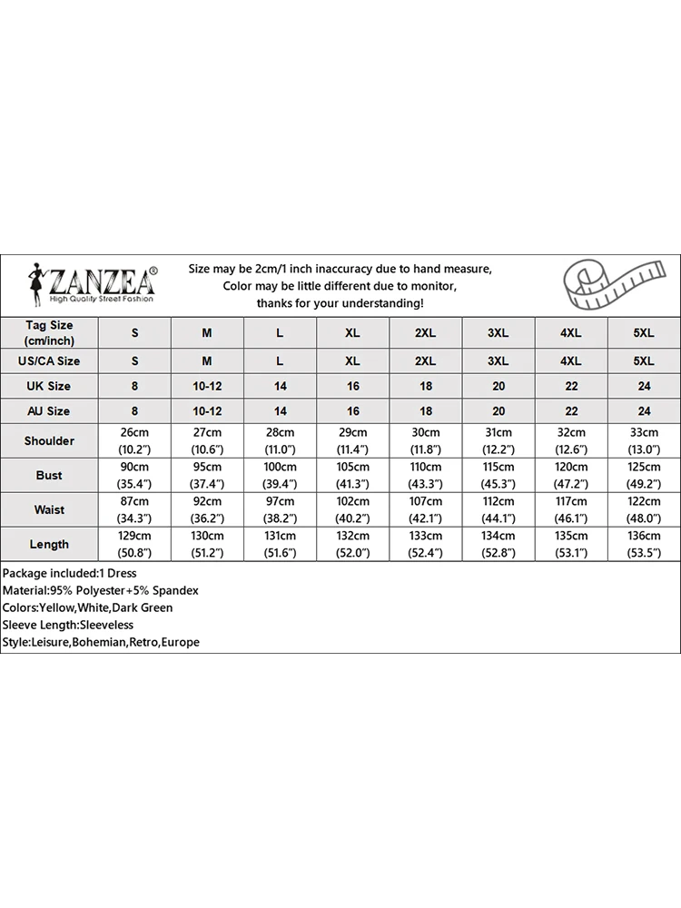 ZANZEA O넥 민소매 꽃무늬 프린트 홀리데이 원피스 빈티지 여성 맥시 롱 선드레스, 보헤미안 비치, 여름