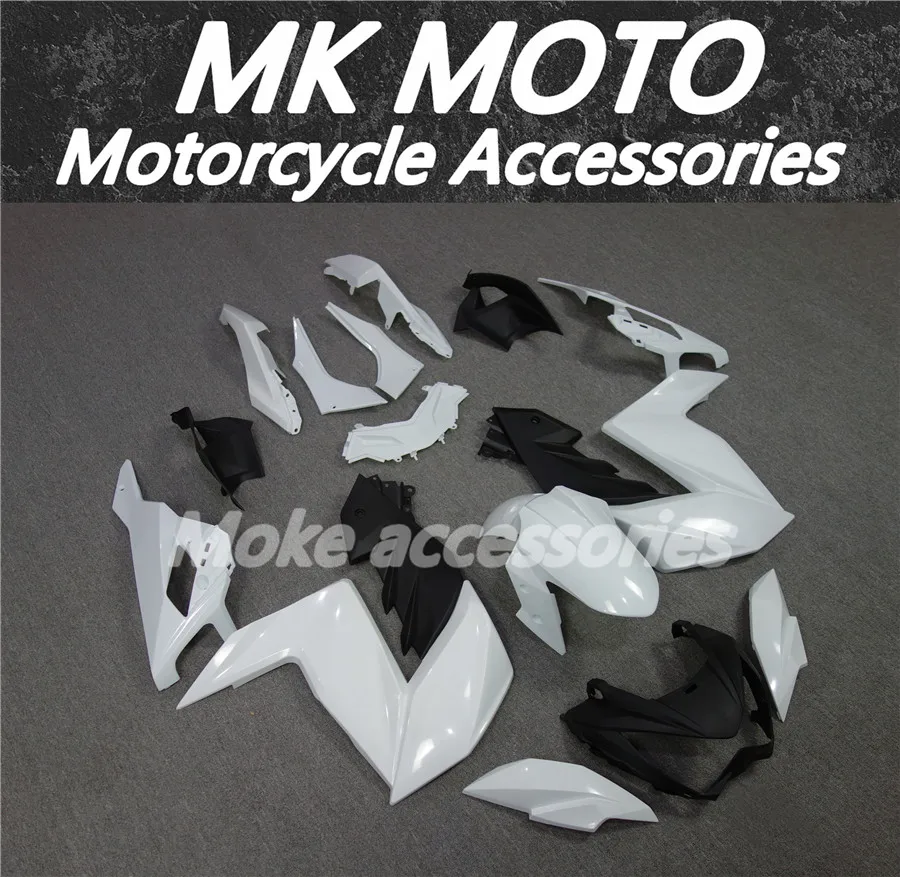 Carenagens Kit Fit para Ninja, Conjunto de carroçaria, alta qualidade, ABS Injeção, Sem pintura, Z250, Z300, Z3, 2014, 2015, 2016