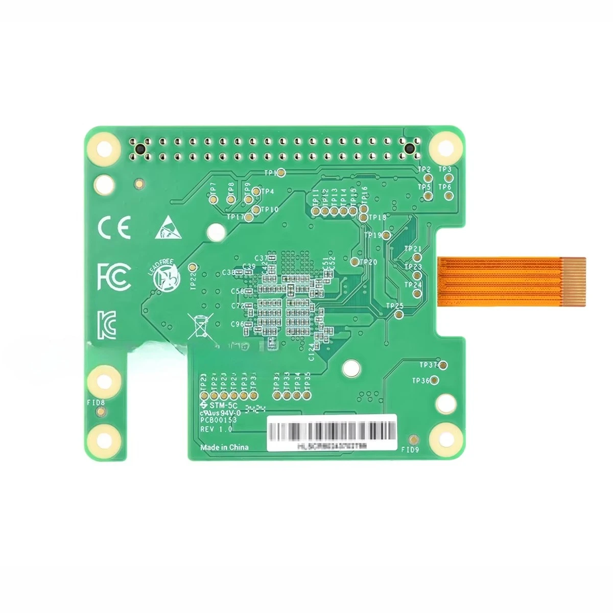 Raspberry Pi AI HAT+ 13 TOPS Hailo-8L AI Accelerator High Performance AI Expansion Board for Raspberry Pi 5