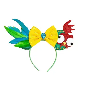 ميكي ميني بنات الترتر القوس فرقة الشعر الأميرة اكسسوارات تأثيري فرقة شعر هالوين حفلة الكبار أطفال نمط جديد 2023 أفضل 10 زي ميني للبالغين مبيعا - رقم 1