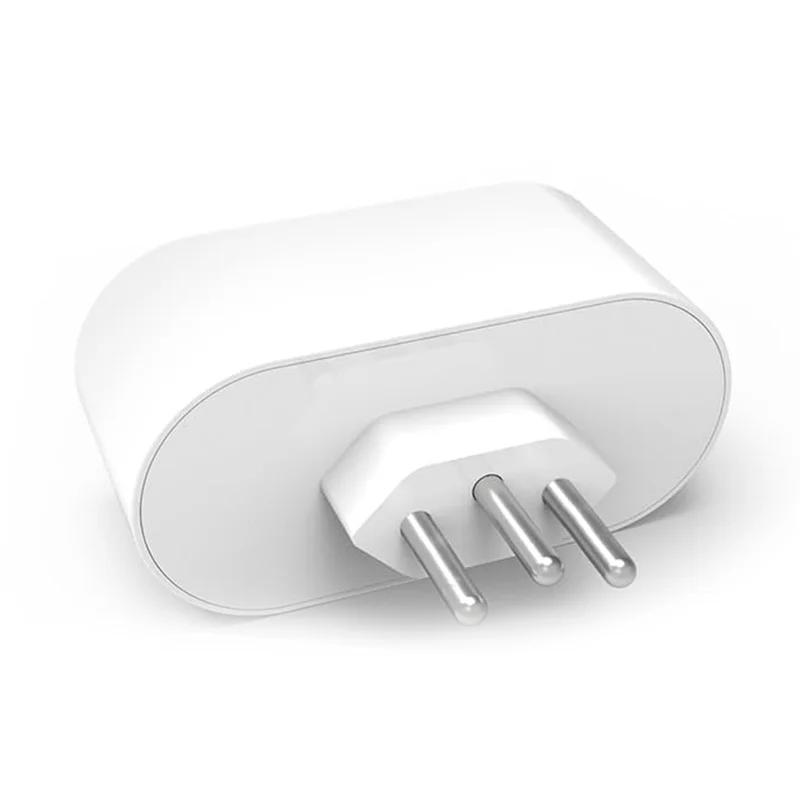 RALCA-Wifi Smart Plug Outlet Function 16A Socket BR Plug Featuring APP Controlled Voice Timer Automation Voltage Measurement