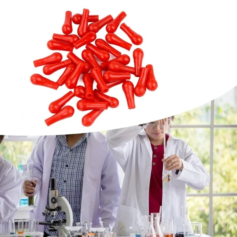 Резиновые крышки Pipettes Caps для капельниц и лабораторных экспериментов