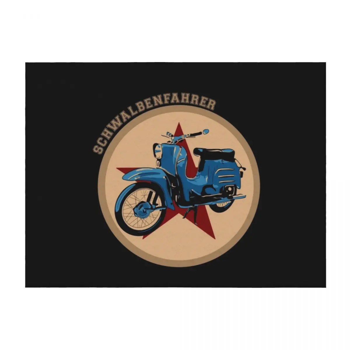 

Simson Schwalbe swallow driver gift Throw Blanket Cute decorative Moving Plush Blankets