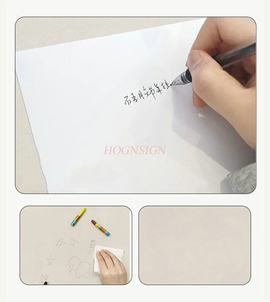 1pcs Leather desk pad, student children's study desk, desktop protection pad, writing desk pad, minimalist desk pad
