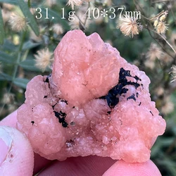 100% natural pink Nirvana crystal quartz ore specimen healing stone furniture ornaments