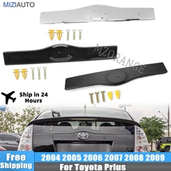 Car Rear Tailgate Liftgate Garnish Handle Trim For Toyota Prius 2004 2005 2006 2007 2008 2009 Bright Black Chrome Accessories