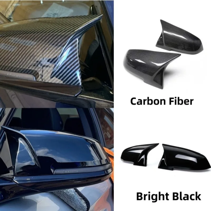 

For BMW 1 2 3 4 Series F20 F30 F31 F32 F36 2012-up 320i 328i 330i 335i M2 Exterior Replacement Style Carbon Fiber Mirror Covers