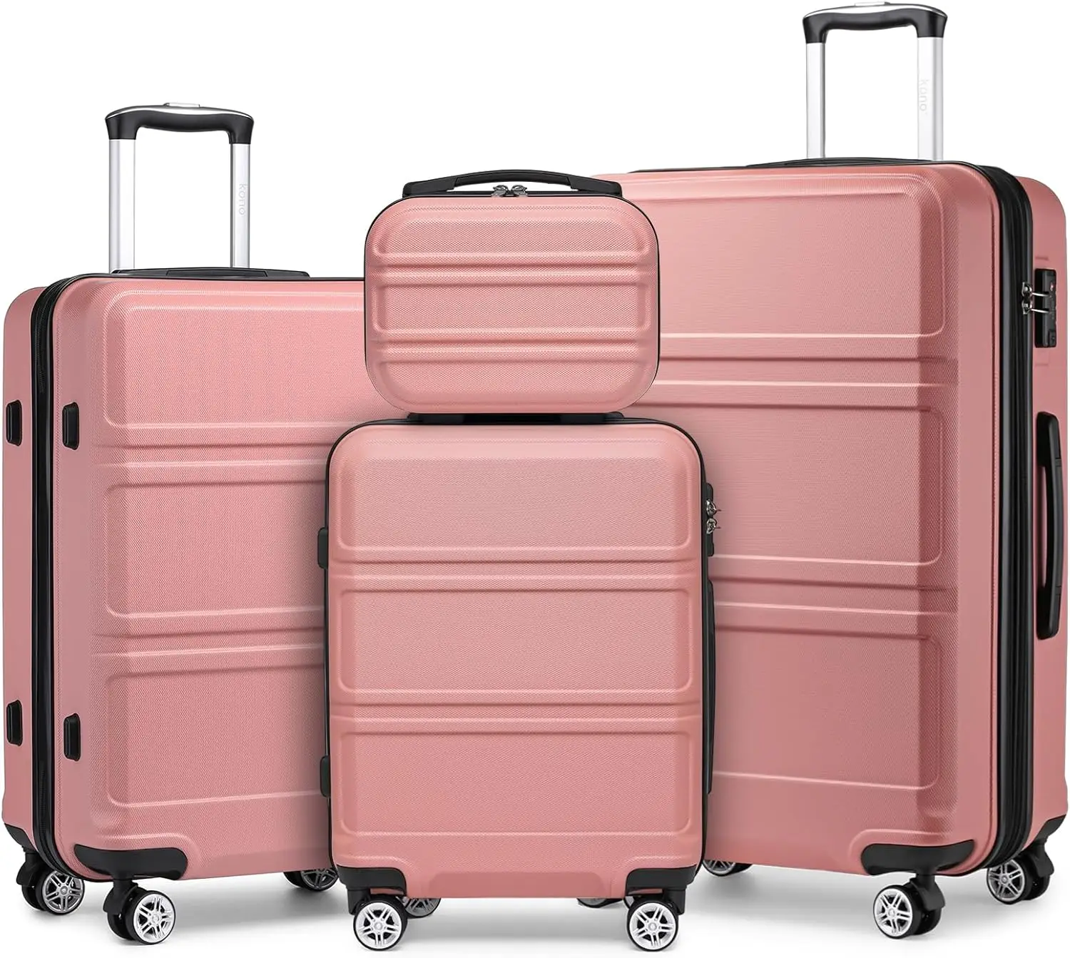 o 4 Piece Luggage Sets Expandable(Only 28