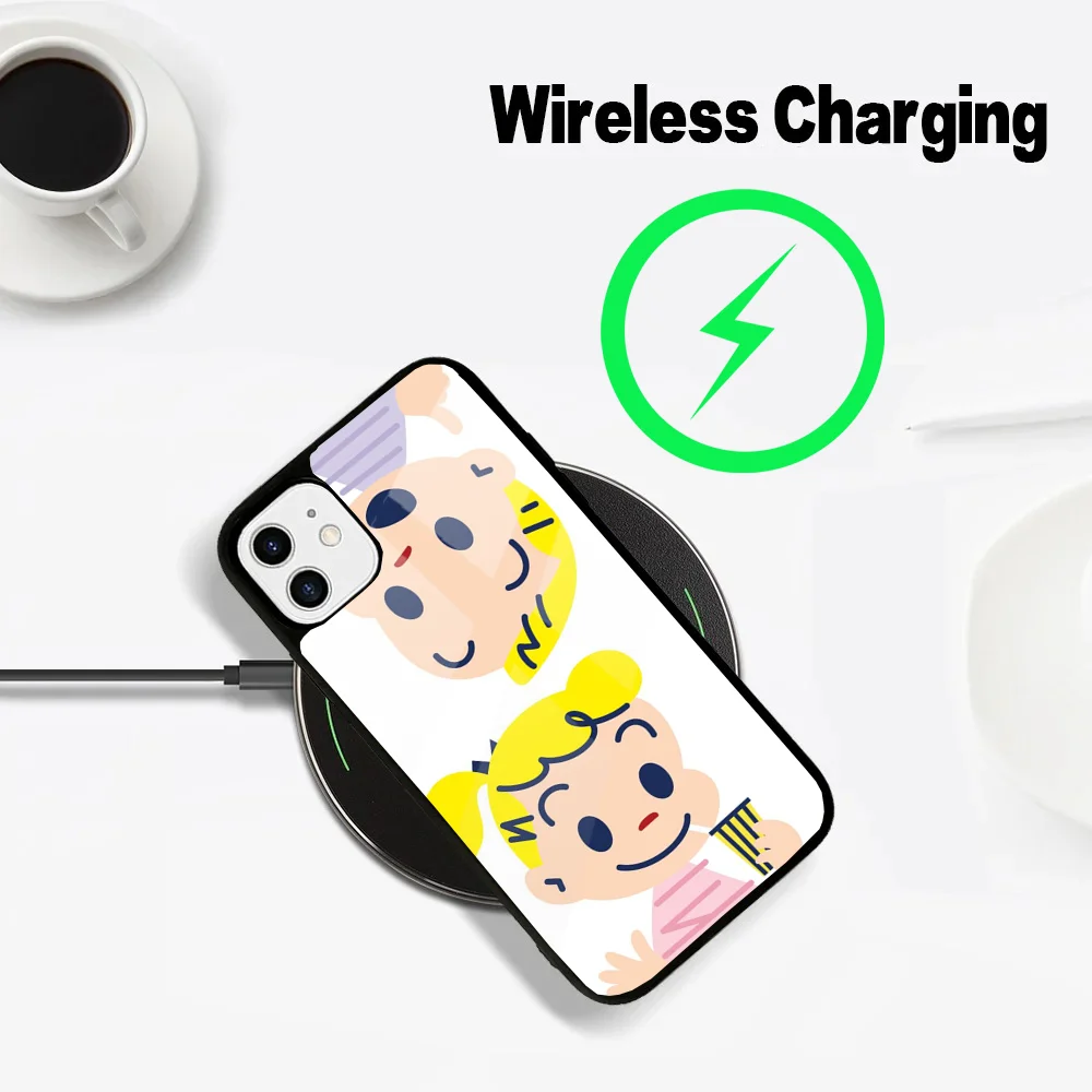 Osamu Cute Goods Phone Case For iPhone 16,15,14,13,12,11,Plus,Pro,Max Mini Magsafe Magnetic Wireless Charging